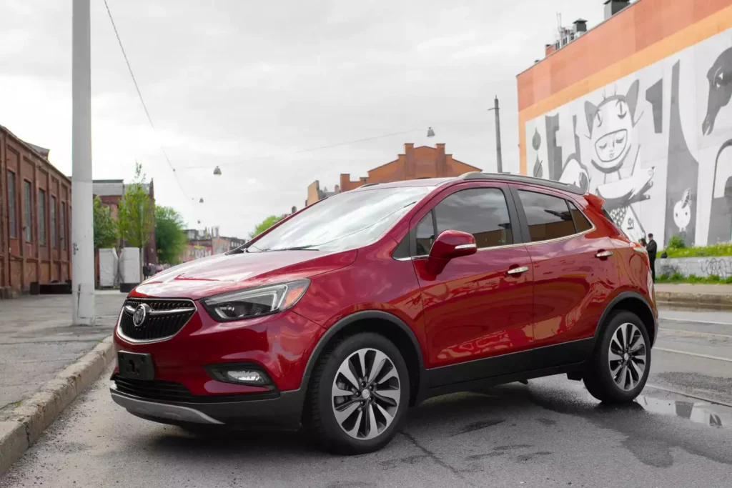 Buick Encore rear storage