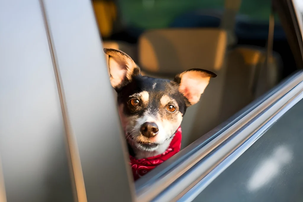 Ford Ranger Dog Carrier Car Seat for Toy Fox Terrier