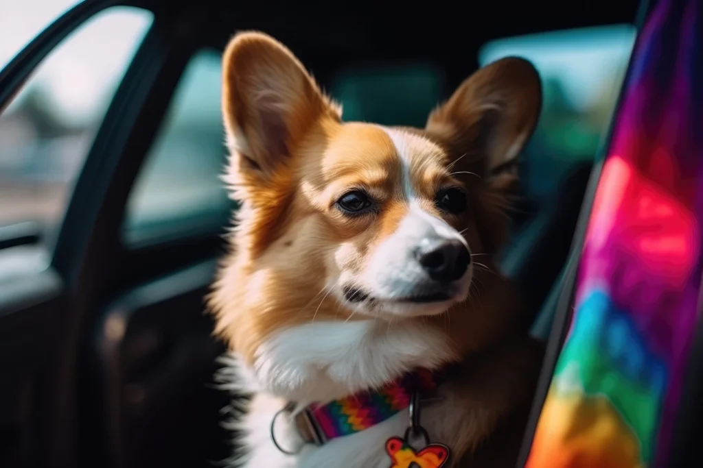 Toyota Tundra Dog Safety Belt for Pembroke Welsh Corgis