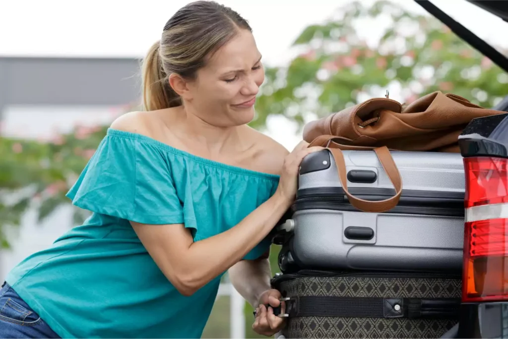 Mercedes-Benz GLE trunk organizer