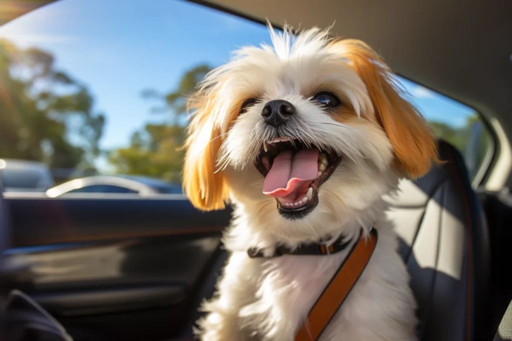 Aesthetic Excellence: BMW 3 Series Back Seat Cover for Shih Tzu