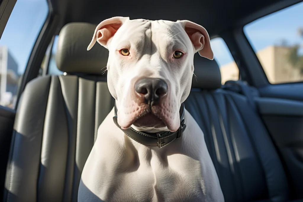 Ford EcoSport back seat cover for Dogo Argentinos