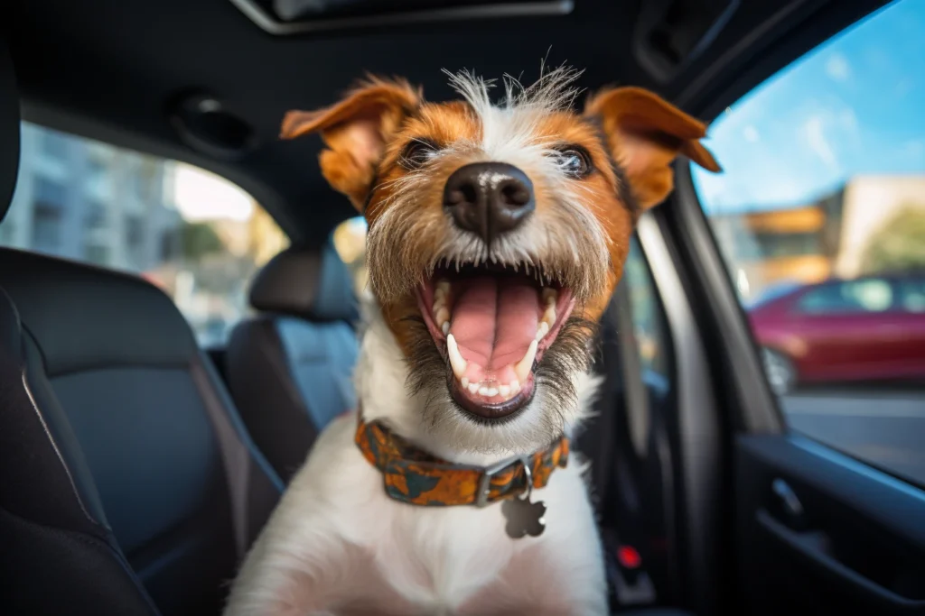 Jeep Renegade back seat cover for Fox Terriers