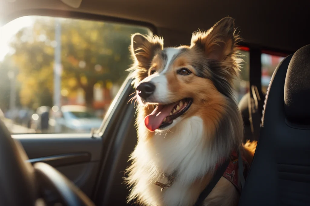 Nissan Altima Dog Safety Belt for Shetland Sheepdogs