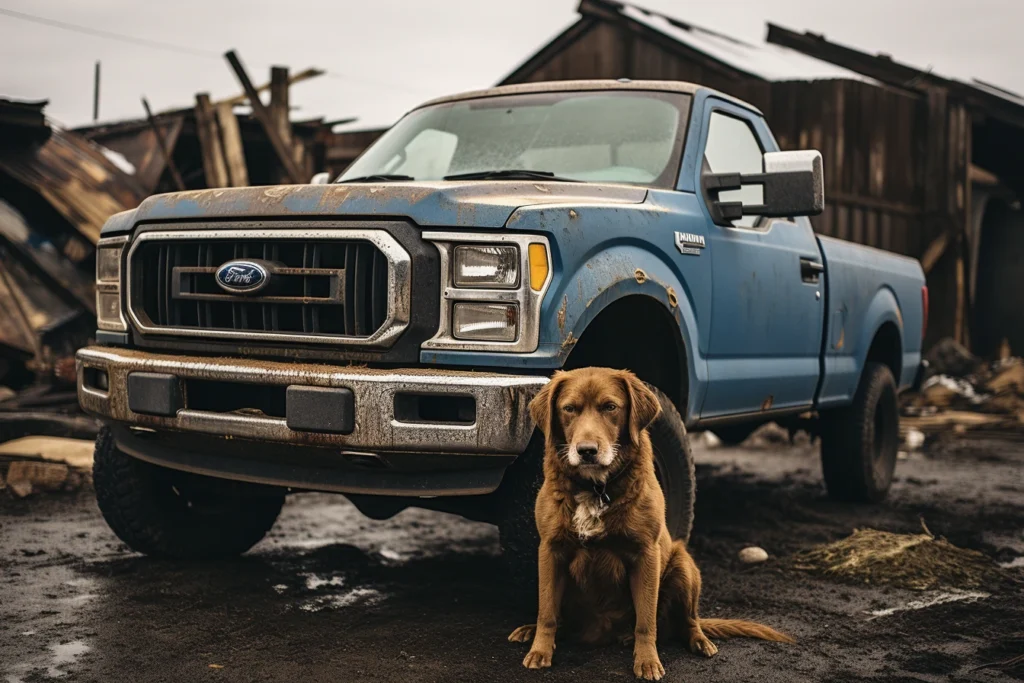 Ford F-Series dog seat cover